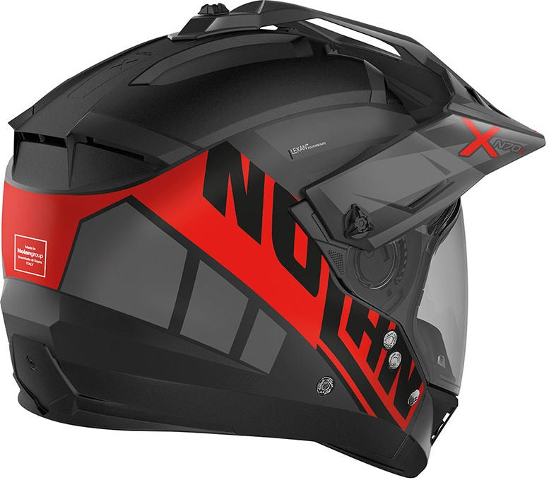 Nolan / ノーラン Modular Helmet N70-2 X 06 MIRAGE N-CO  Red Black | N7Y000909055