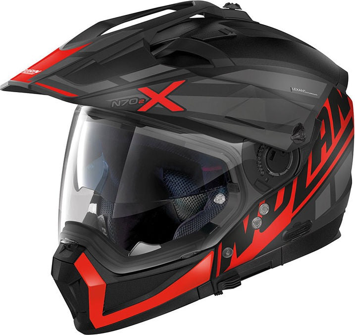 Nolan / ノーラン Modular Helmet N70-2 X 06 MIRAGE N-CO  Red Black | N7Y000909055