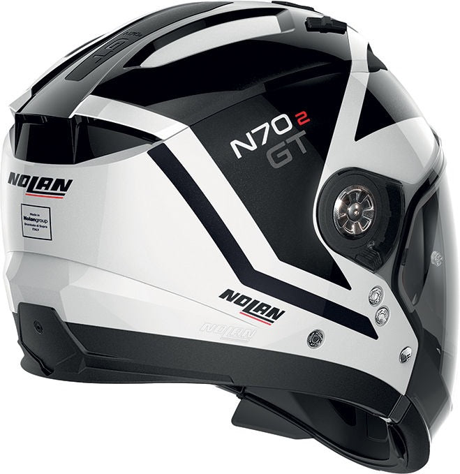 Nolan / ノーラン Modular Helmet N70-2 GT 06 GLARING N-C  White Blue | N7Z000798049