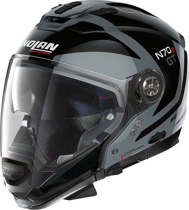 Nolan / ノーラン Modular Helmet N70-2 GT 06 GLARING N-C  Slate Grey | N7Z000798051