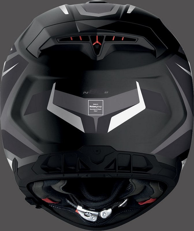 Nolan / ノーラン Full Face Helmet N80-8 RUMBLE N-COM  Black White | N88000578058