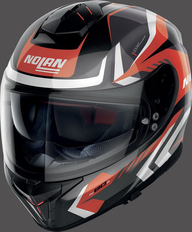Nolan / ノーラン Full Face Helmet N80-8 RUMBLE N-COM  Red | N88000578059