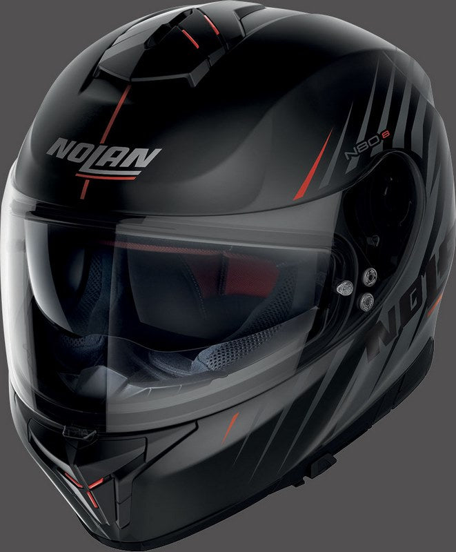 Nolan / ノーラン Full Face Helmet N80-8 KOSMOS N-COM  Black Matt | N88000584063