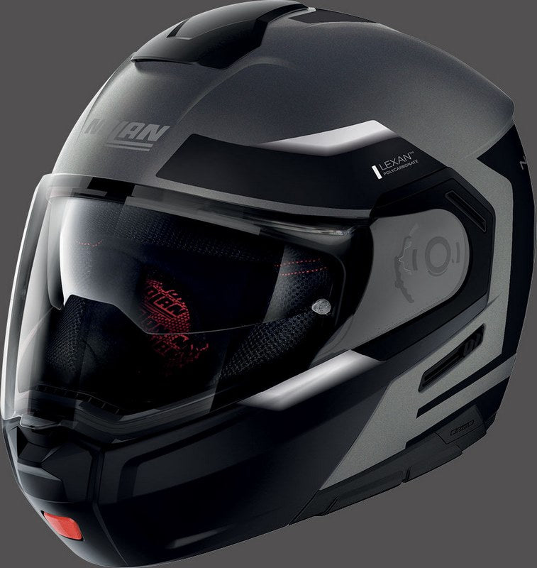 Nolan / ノーラン Flip-Up Helmet N90-3 REFLECTOR N-COM  FLAT LAVA GREY | N93000537034