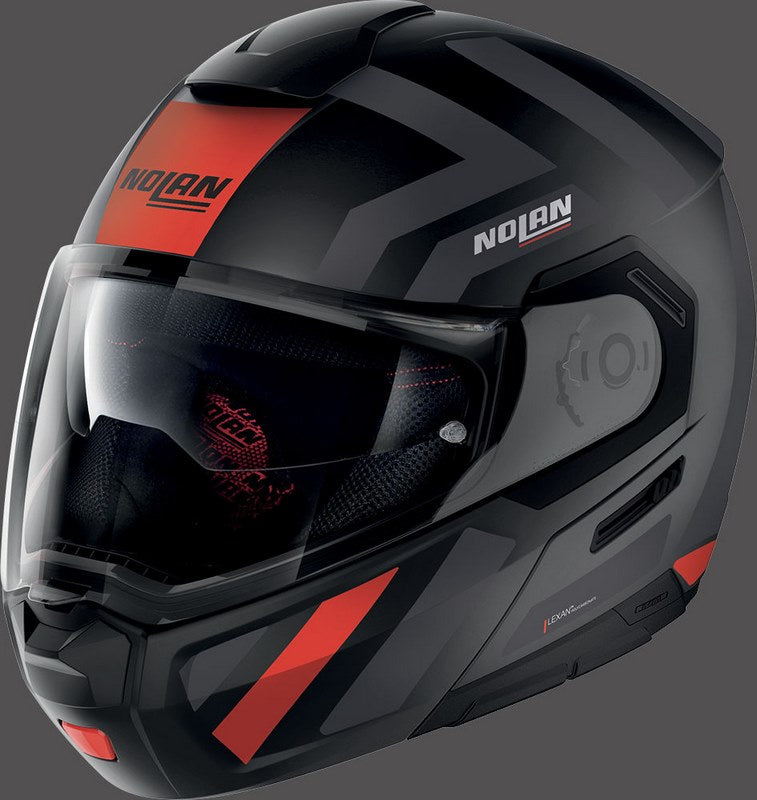 Nolan / ノーラン Flip-Up Helmet N90-3 LANEWAY N-COM  FLAT BLACK | N93000649039