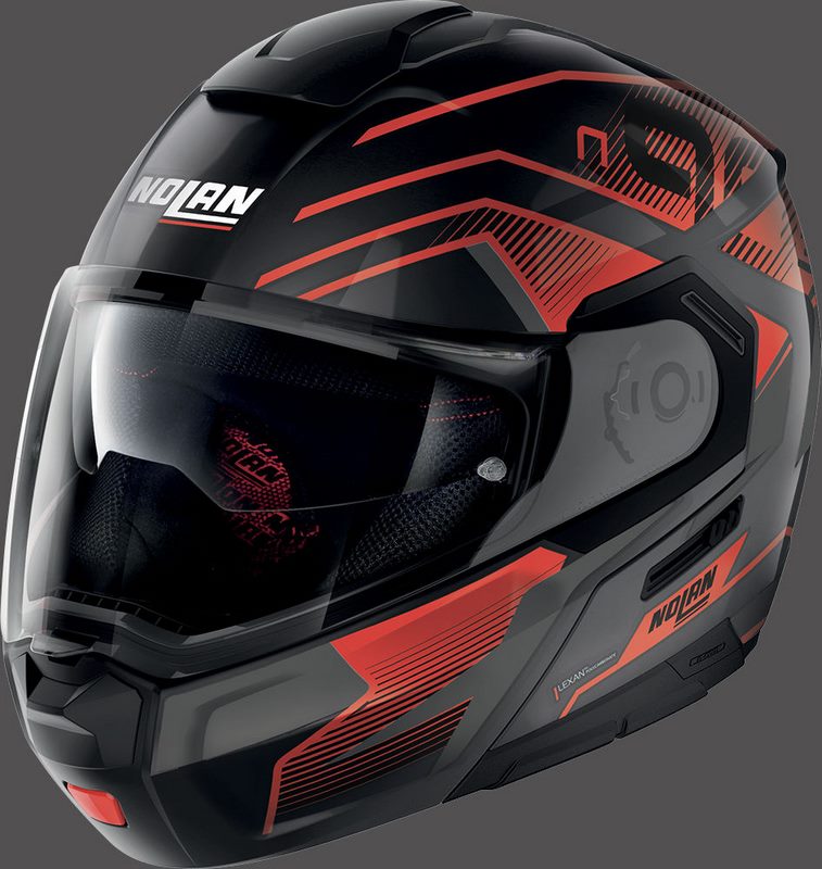 Nolan / ノーラン Flip-Up Helmet N90-3 COMEBACK N-COM  METAL BLACK | N93000663044