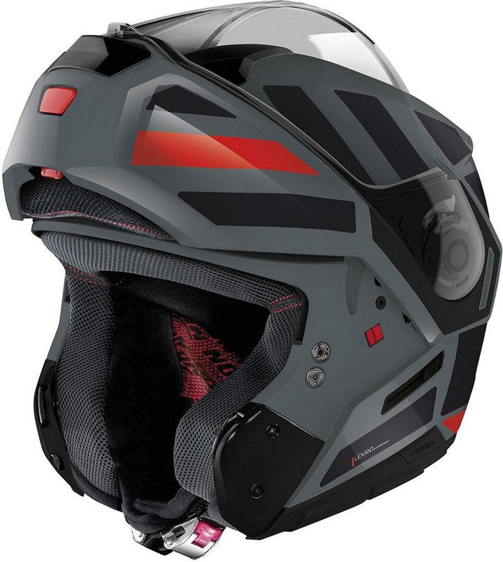 Nolan / ノーラン Modular Helmet N90-3 06 LANEWAY N-COM  Slate Grey | N9Z000649042