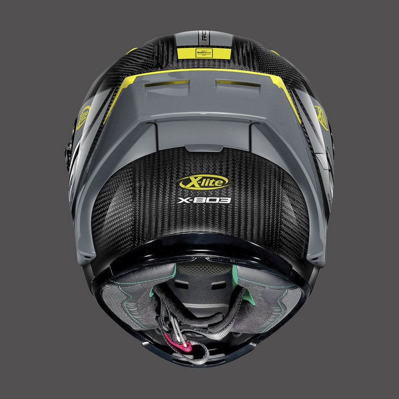 Nolan / ノーラン フルフェイスヘルメット X-lite X-803 Rs Ultra Carbon Skywarp イエロー | U8R000539050