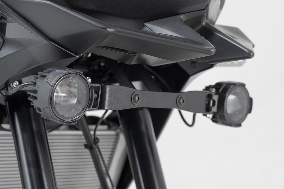 SW-MOTECH / SWモテック EVO Fernscheinwerfer-Kit Schwarz. Kawasaki Versys 650 (21-). | NSW.08.844.61000/B