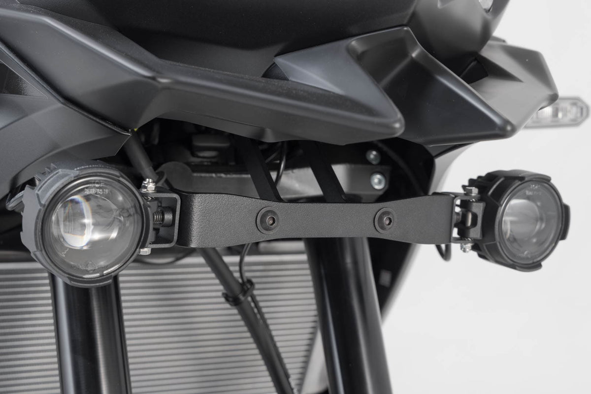 SW-MOTECH / SWモテック EVO Fernscheinwerfer-Kit Schwarz. Kawasaki Versys 650 (21-). | NSW.08.844.61000/B