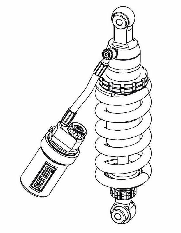 OHLINS / オーリンズ STX 46 Street ショックアブソーバー | HO-913