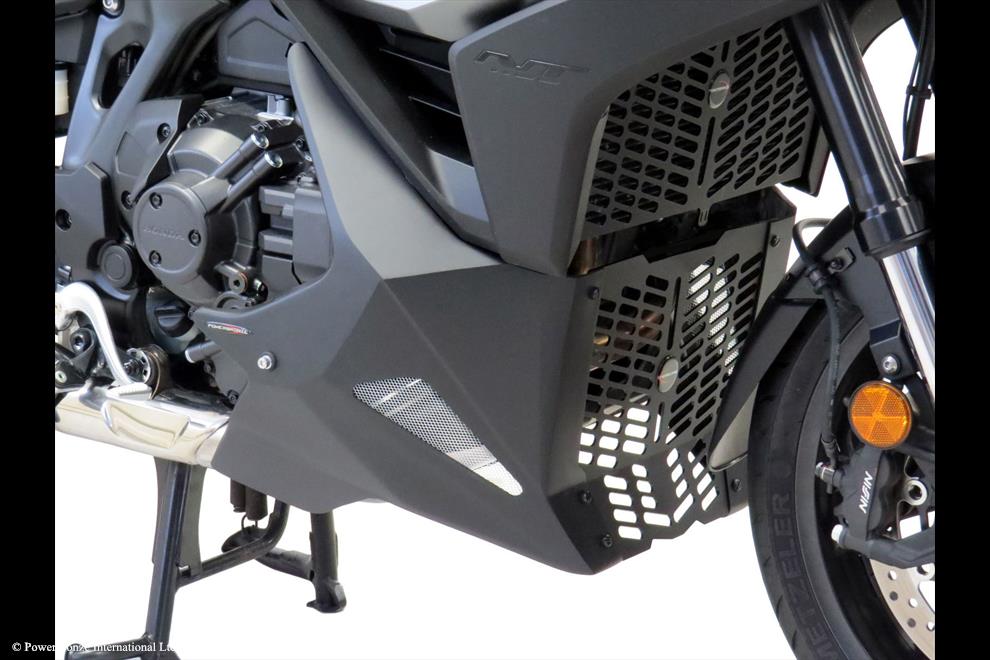 Powerbronze / パワーブロンズ Lowers for HONDA NT1100 22-23 (FOR DCT MODEL)/MATT BLACK-SILVER MESH | 110-H106-670