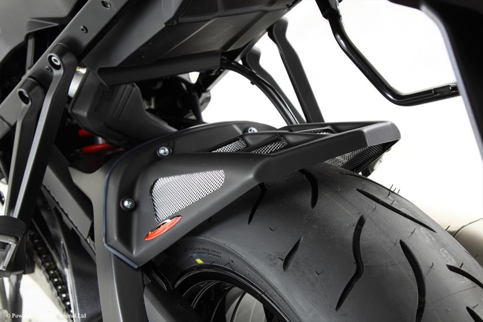 Powerbronze / パワーブロンズ Hugger for BMW S1000XR 15-19/CARBON LOOK-SILVER MESH | 201-B103-680