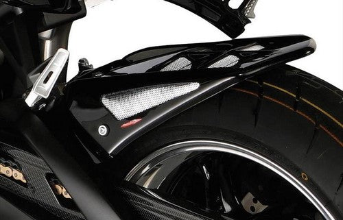 Powerbronze / パワーブロンズ リア　ハガー SUZUKI B-KING 07-11 (NO CHAIN GUARD) ブラック・シルバー メッシュ | 201-S107-603