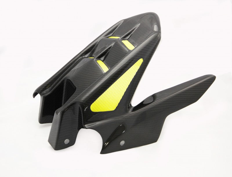 Powerbronze / パワーブロンズ ハガー YAMAHA MT-07 14-20/FZ-07 14-20/XSR700 16-20 マットブラック-ブルーメッシュ | 201-Y107-770