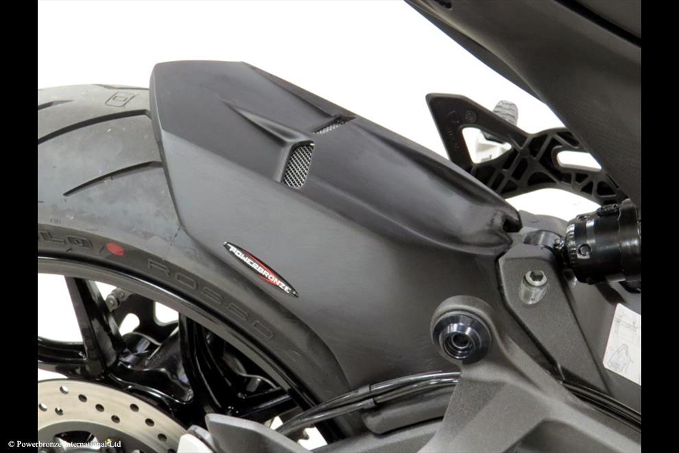 Powerbronze / パワーブロンズ Hugger for DUCATI MONSTER 950 21-23/MONSTER 950 PLUS 21-23/CARBON LOOK-SILVER MESH | 301-D102-680