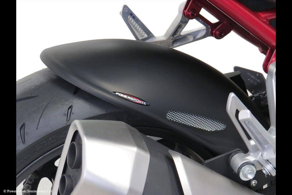 Powerbronze / パワーブロンズ Hugger for HONDA CB750 HORNET 23/MATT BLACK-SILVER MESH | 301-H119-670