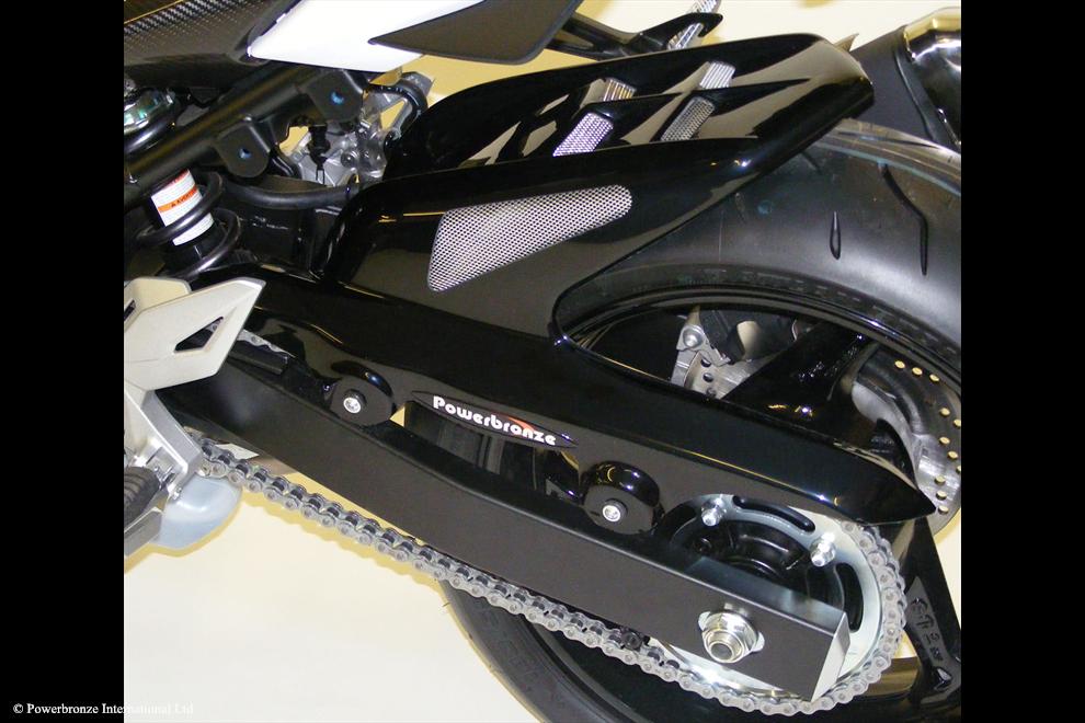 Powerbronze / パワーブロンズ Hugger for SUZUKI GSR750 11-16/GSX-S750 15-16/WHITE-SILVER MESH | 301-S116-604