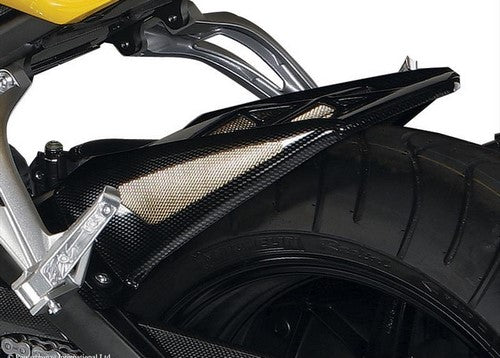 Powerbronze / パワーブロンズ リア　ハガー YAMAHA FZ-1N 06-11 カーボン ルック・シルバー メッシュ | 301-Y105-680