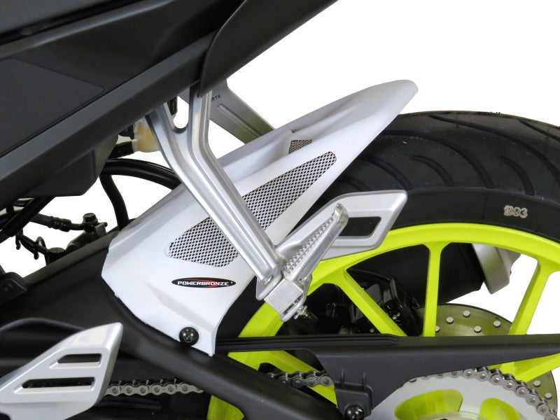 Powerbronze / パワーブロンズ ハガー YAMAHA YZF-R125 19-20/MT-125 20 カーボンルック-シルバーメッシュ | 301-Y109-680