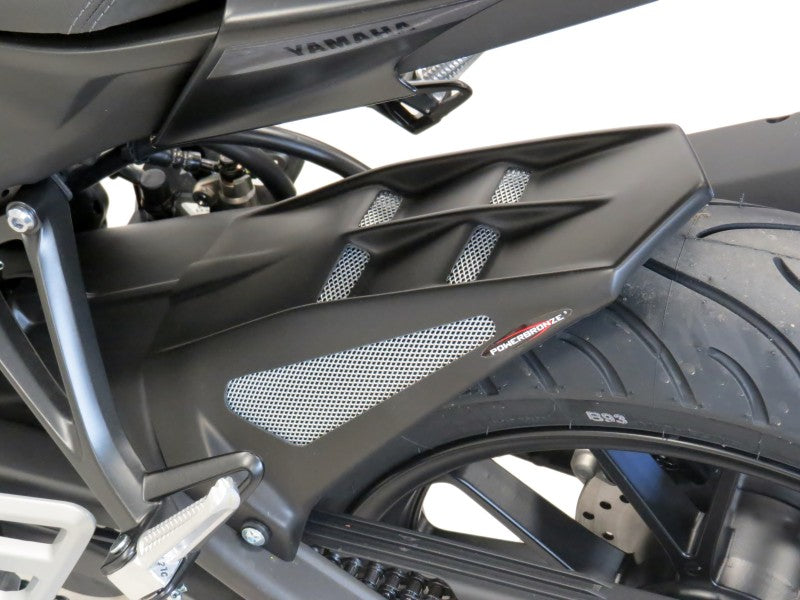 Powerbronze / パワーブロンズ ハガー YAMAHA YZF-R125 19-20/MT-125 20 カーボンルック-シルバーメッシュ | 301-Y109-680