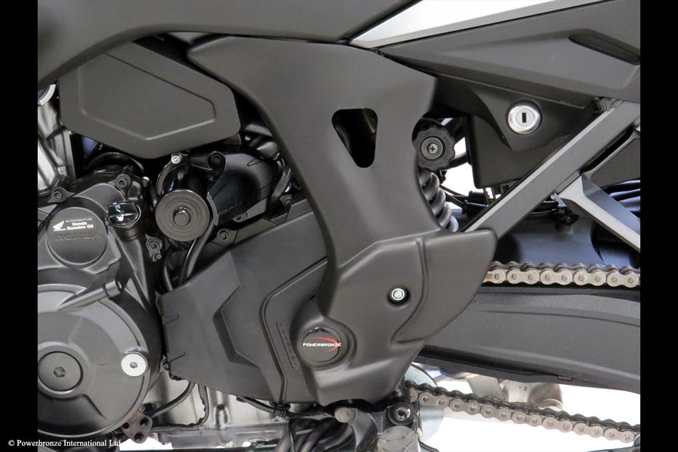 Powerbronze / パワーブロンズ Side Panel for HONDA NT1100 22-23 (FOR DCT MODEL)/BLACK | 307-H106-003
