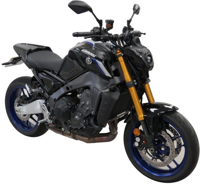 Powerbronze サイドパネル YAMAHA MT-09 21 (FITS WITH OHLINS SHOCK)/マットブラック | 307-Y103-070