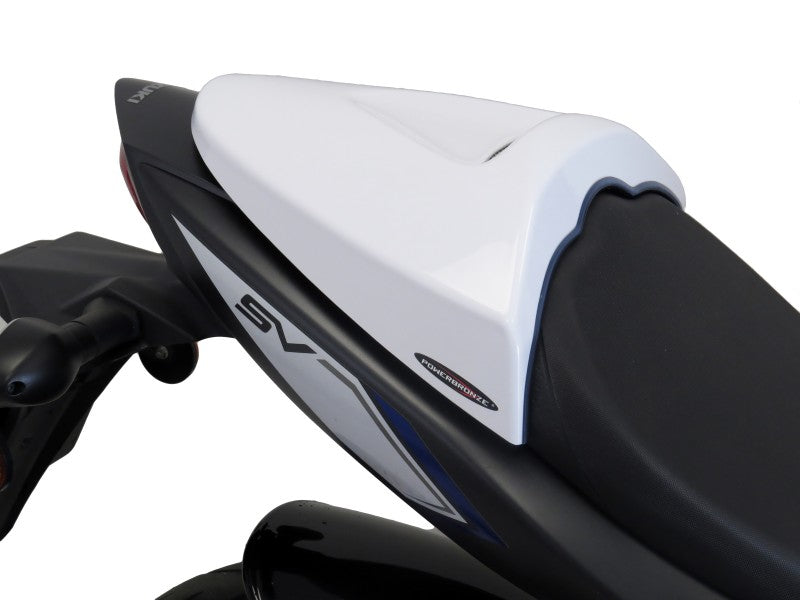 Powerbronze / パワーブロンズ シートカウル SUZUKI SV650 16-20/SV650X 17-20 マットブラック-シルバーメッシュ | 311-S103-670