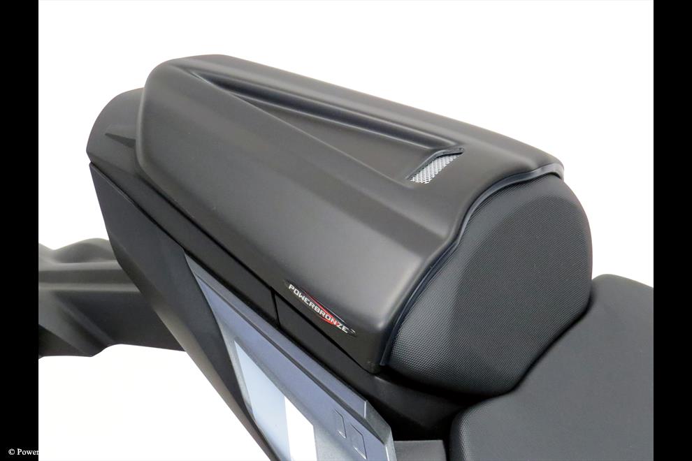Powerbronze / パワーブロンズ Seat Cowl for SUZUKI GSX-S1000 21-23/GSX-S950 22-23/MATT BLACK-SILVER MESH | 311-S104-670