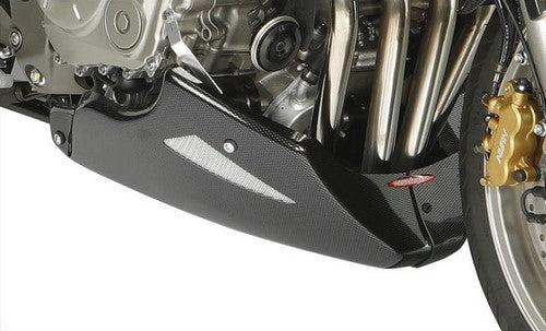 Powerbronze / パワーブロンズ ベリー パン HONDA CBF1000 06-10 カーボン ルック・シルバー メッシュ | 320-H108-680