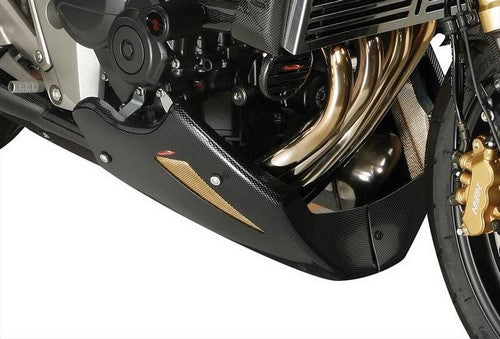 Powerbronze / パワーブロンズ ベリー パン HONDA CB600 HORNET 07-10 ブラック・シルバー メッシュ | 320-H109-603