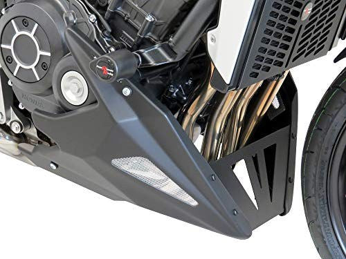 Powerbronze / パワーブロンズ ベリーパン マットブラック-シルバーメッシュ HONDA CB1000R  18-19 | 320-H117-670