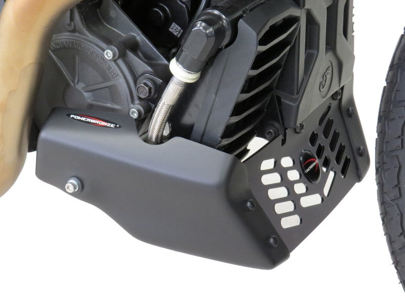 Powerbronze / パワーブロンズ ベリーパン INDIAN FTR1200 19-20 カーボンルック | 320-IN101-080