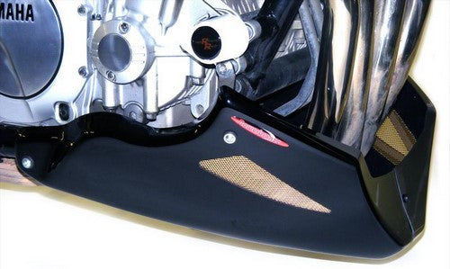 Powerbronze / パワーブロンズ ベリー パン YAMAHA XJR1300 07-11 ブラック・シルバー メッシュ | 320-Y111-603