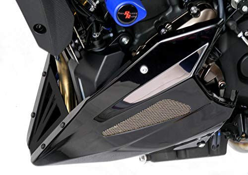 Powerbronze / パワーブロンズ ベリーパン ブラック-シルバーメッシュ YAMAHA MT-07  14-19  FZ-07  14-19  XSR700  16-19 MT-07 TRACER  16-19 MT-07 TRACER GT  19 FJ-07 TRACER  16-19 FJ-07 TRACER GT 19 | 320-Y114-603