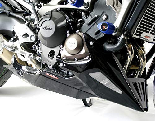 Powerbronze / パワーブロンズ ベリーパン ブラック-シルバーメッシュ YAMAHA MT-09 FZ-09  17-19 | 320-Y122-603