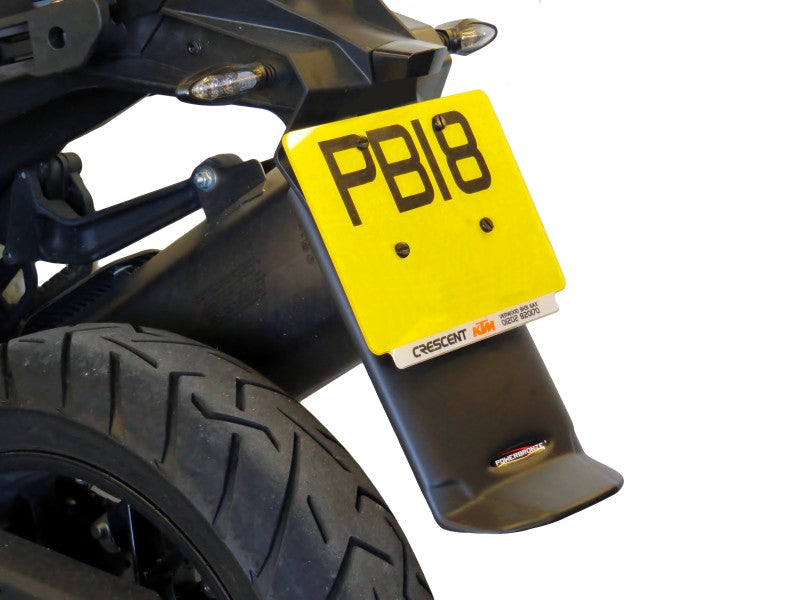 Powerbronze / パワーブロンズ マッドディフレクター (リア) マットブラック KTM 1290 SUPER アドベンチャー R  17-19 1290 SUPER アドベンチャー S  17-19 | 360-KT101-070