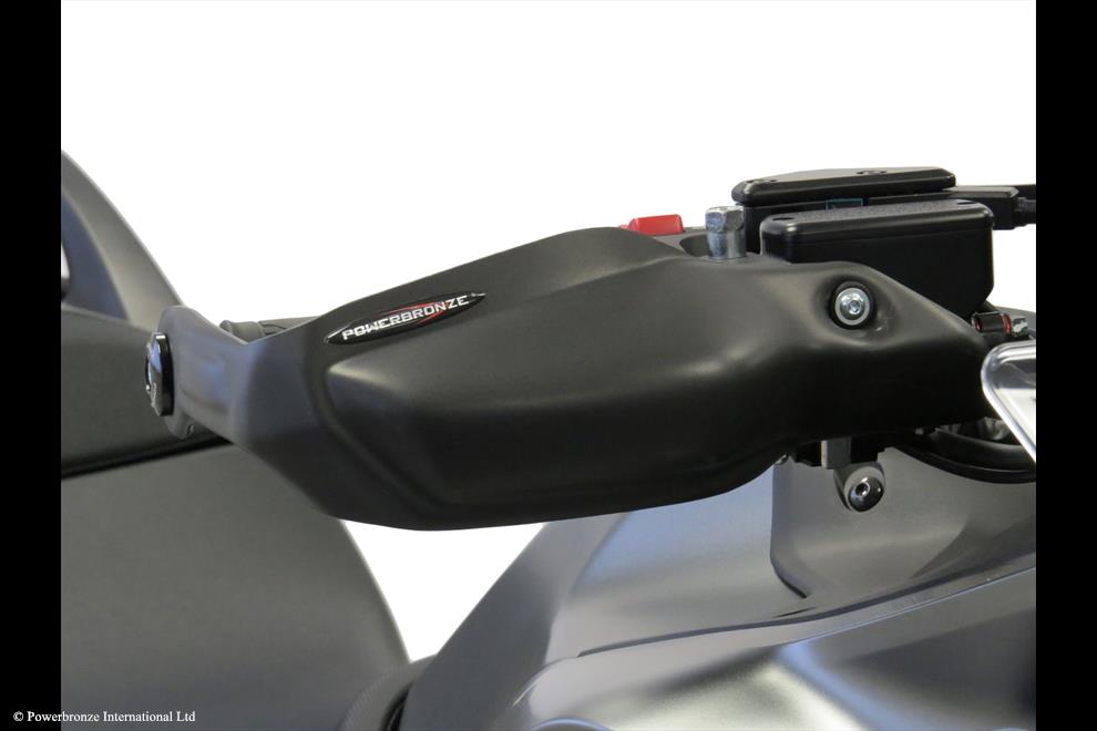 Powerbronze / パワーブロンズ Hand Guards for HONDA NT1100 22-23/MATT BLACK | 380-H123-070