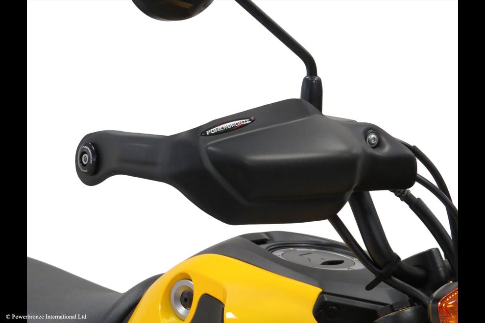 Powerbronze / パワーブロンズ Hand Guards for HONDA MSX125 21-23/MATT BLACK | 380-H124-070