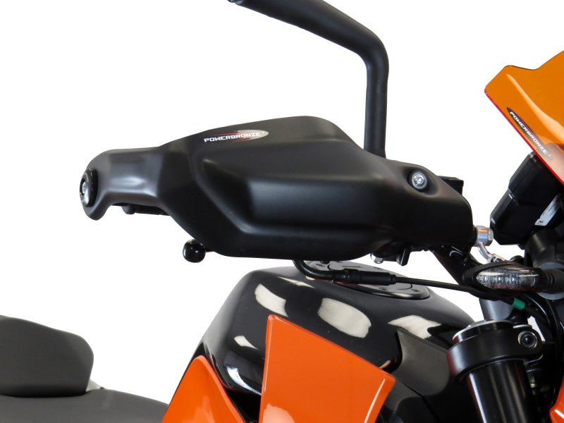 Powerbronze / パワーブロンズ ハンドガード マットブラック KTM 125 DUKE  17-19 390 DUKE  17-19 | 380-KT105-070