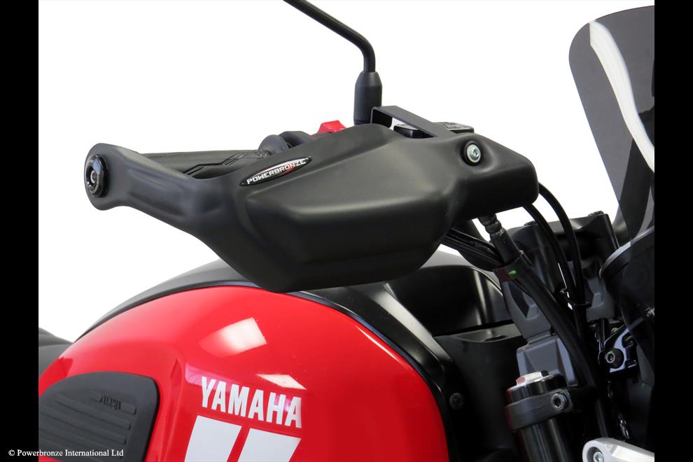 Powerbronze / パワーブロンズ Hand Guards for YAMAHA XSR125 21-23/MATT BLACK | 380-Y112-070