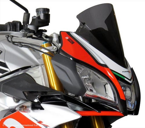 Powerbronze / パワーブロンズ エアフロースクリーン フロストステルスグレー APRILIA  TUONO V4  15-19  TUONO 125  17-19 | 400-A107-019