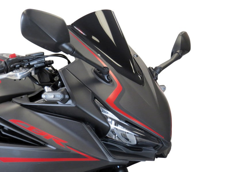 Powerbronze / パワーブロンズ エアフロースクリーン フロストステルスグレー HONDA CBR500R  19 | 400-H147-019