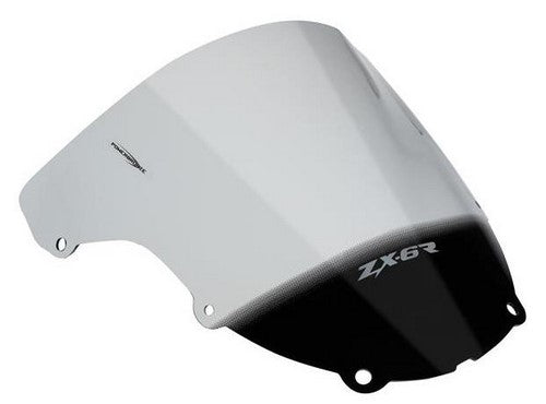 Powerbronze / パワーブロンズ エアフロースクリーン フロストステルスグレー KAWASAKI ZX6-R  03-04 | 400-K106-019