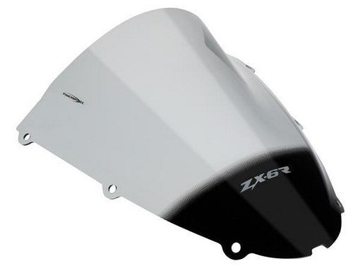 Powerbronze / パワーブロンズ エアフロースクリーン フロストステルスグレー KAWASAKI ZX6-R  05-08 | 400-K107-019