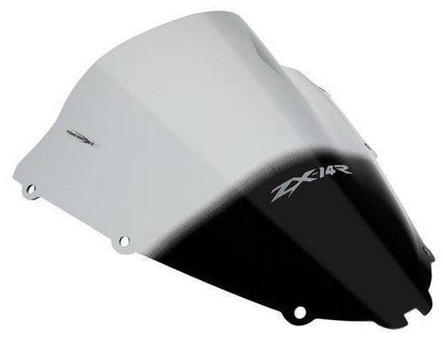 Powerbronze / パワーブロンズ エアフロースクリーン フロストステルスグレー KAWASAKI ZX-14R  06-19 | 400-K121-019