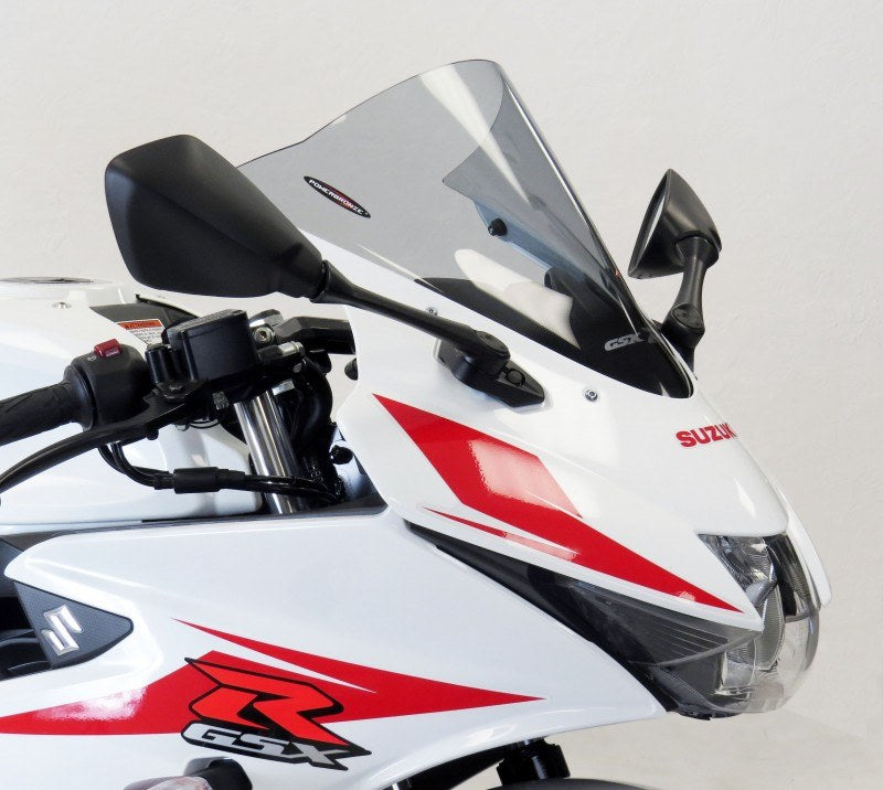 Powerbronze / パワーブロンズ エアフロースクリーン フロストステルスグレー SUZUKI GSXR125  17-19 | 400-S138-019