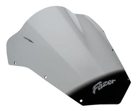 Powerbronze / パワーブロンズ エアフロースクリーン フロストステルスグレー YAMAHA FZ-6 FAZER  07-09 | 400-Y118-019