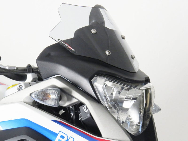 Powerbronze / パワーブロンズ スタンダードスクリーン フロストステルスグレー BMW G310GS  17-19 (200 MM) | 410-B123-019