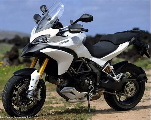 Powerbronze / パワーブロンズ スタンダードスクリーン フロストステルスグレー DUCATI MULTISTRADA 1200  10-12 (410MM LONG) | 410-D113-019